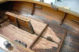 4. Unterwasserschiff wieder geschlossen