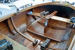 5. Einbau der Stabilisierungs Spanten